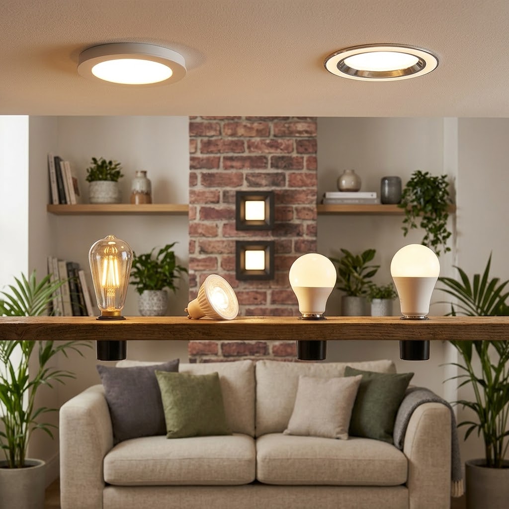 Downlighting, Bulbs and LED's