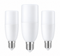 Slim cylindrical LED bulb with E27 base, shown on a white background.