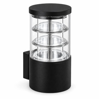 Rectangle Outdoor Wall Lantern - Black, Single or Double Light