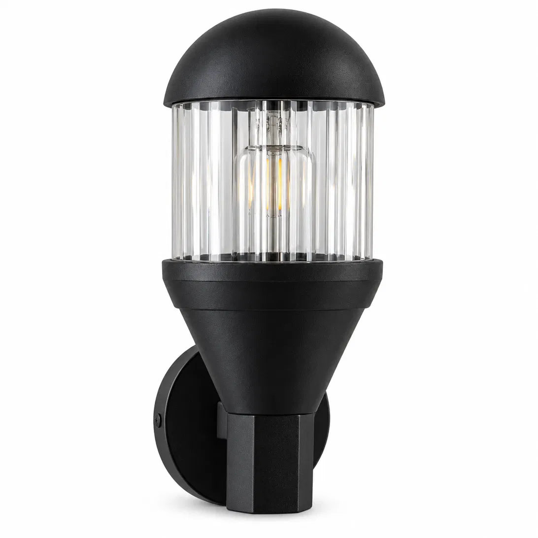 A classic lantern look with a modern finish. 